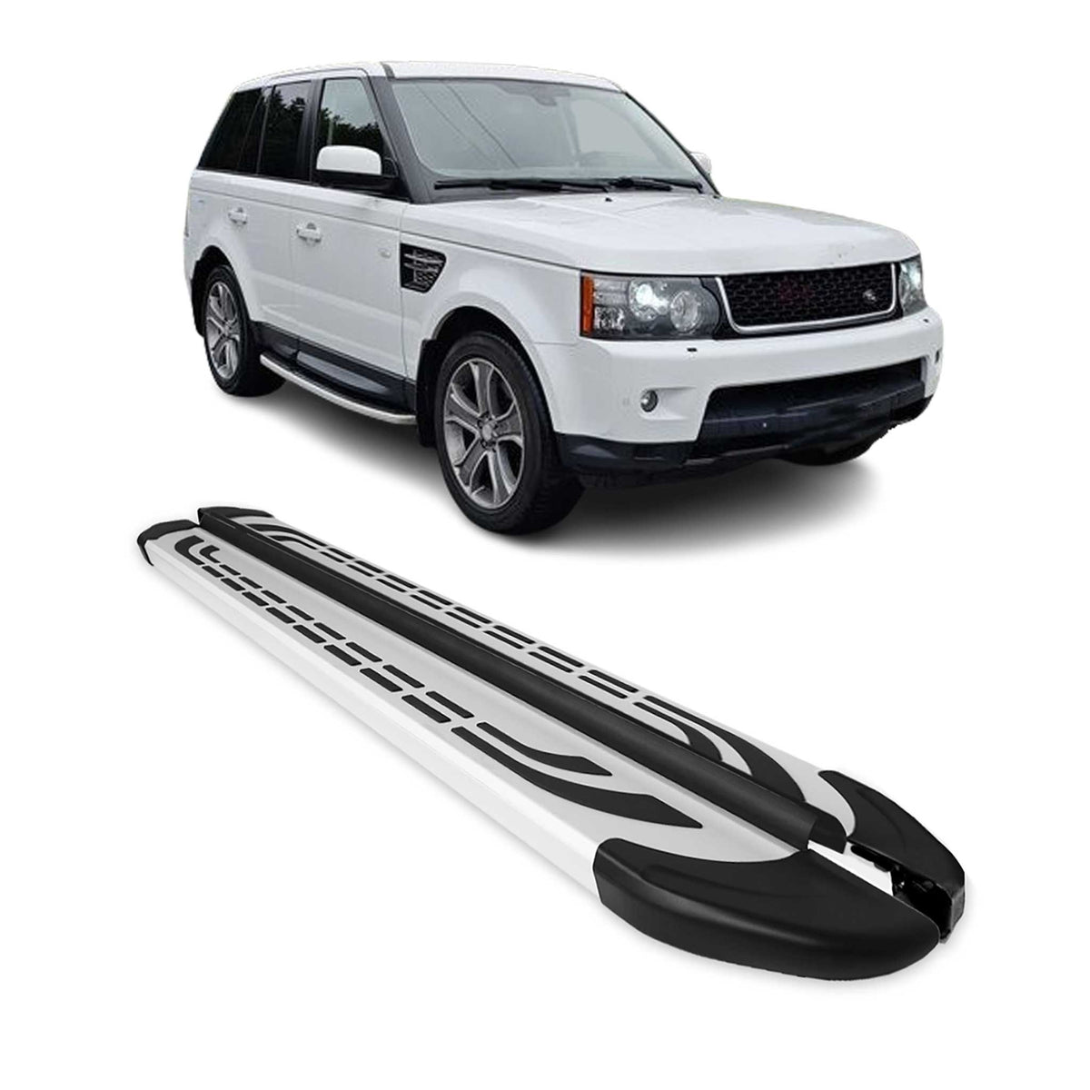 Trittbretter Seitenschweller Seitenbretter für Range Rover Sport 2005-2013 Alu