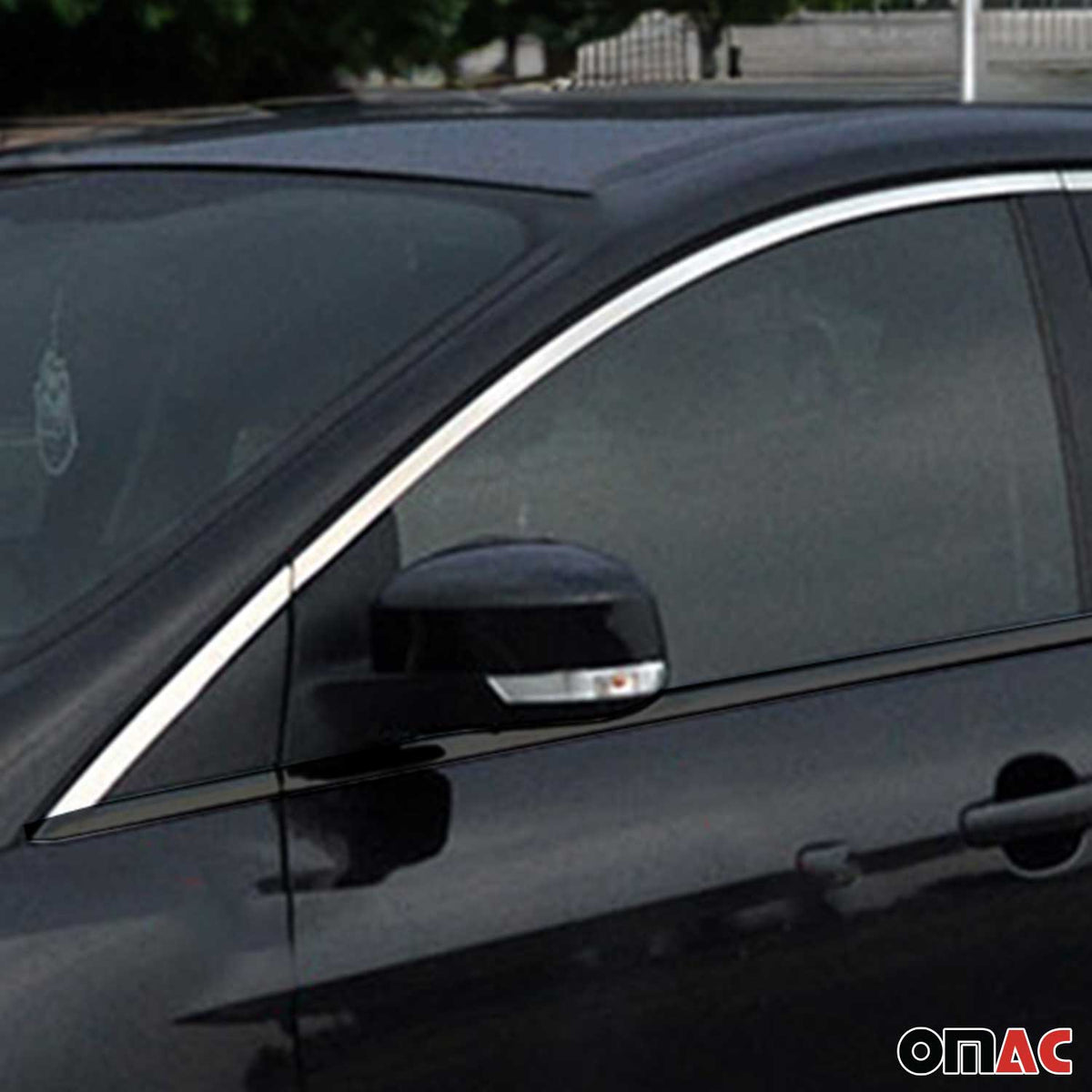 Fensterleisten Zierleisten für Ford Focus 2010-2018 obere Edelstahl Chrom 8tlg