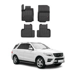 OMAC Gummi Fußmatten für Mercedes M Klasse W166 GLE C292 2011-2019 Premium 4x