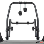 Menabo Fahrradträger 2 Fahrräder für Hyundai i30 FD 2007-2012 Alu Silber Schwarz