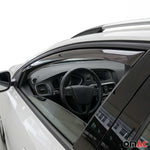 Windabweiser Regenabweiser für Volvo V40 2012-2019 Dunkel Acryl 2tlg