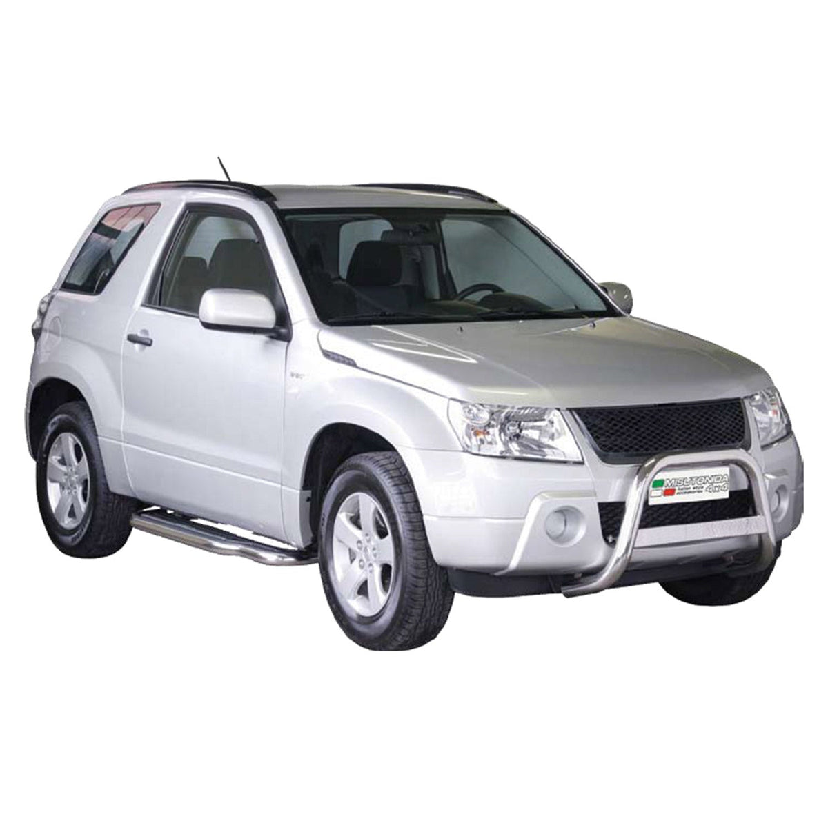 Frontbügel Frontschutzbügel für Suzuki Grand Vitara 2005-2008 Grau ø63 mm