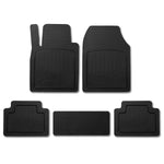 Fußmatten Gummimatten 3D Matte für Cupra Born Gummi Universal Schwarz 5tlg