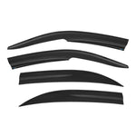 4x Windabweiser Regenabweiser für Honda Civic Stufenheck 2002-2006 Acryl Dunkel