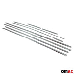 Fensterleisten Zierleisten für Mercedes Klasse W447 L2 2014-2026 Untere Chrom 8x