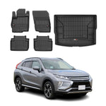 OMAC Fußmatten & Kofferraumwanne für Mitsubishi Eclipse Cross 2018-2026 Gummi