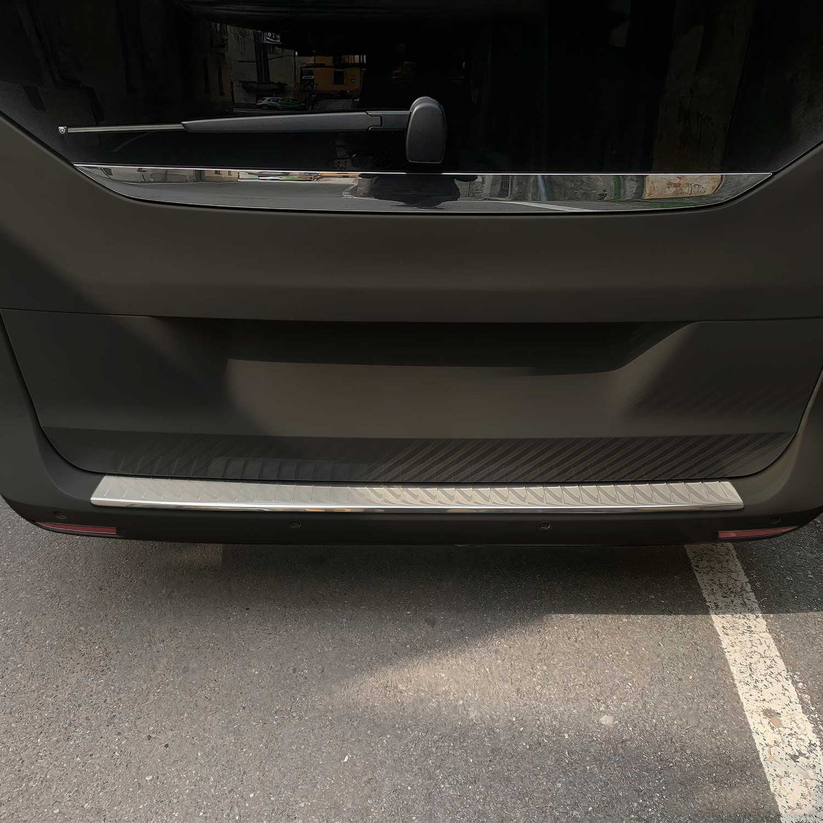 Ladekantenschutz Einstiegleisten für Mercedes Vito 447 2014-2026 Chrom Satz
