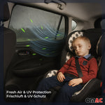 Sonnenschutz Seitenfenster für Ford Mondeo mk5 Limo 2012-2022 Heckscheibe 2tlg