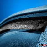 4x Windabweiser Regenabweiser für Hyundai Tucson III 2015-2020 Acryl Dunkel