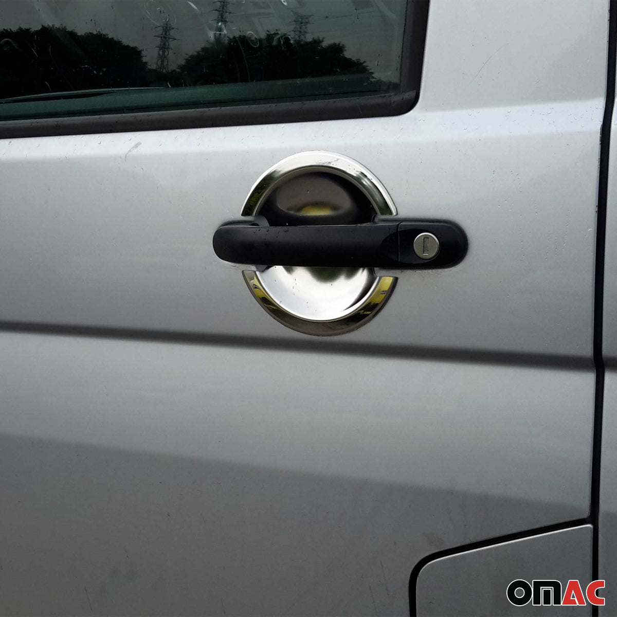 Türgriffschalen Türgriffmulden für VW Caravelle T5 2003-2015 Chrom Edelstahl 4x