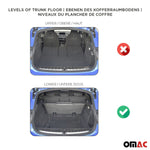 Kofferraummatte Kofferraumwanne für Toyota Auris Touring Sports 2012-2018 Gummi