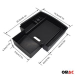 Armauflage Ablagebox Zentrale Storage-Box für Audi A4 A5 B8 8F 2013-2014 Schwarz