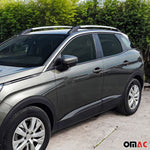 Dachreling + Dachträger Satz für Ford Kuga II 2012-2019 Alu Grau 4x
