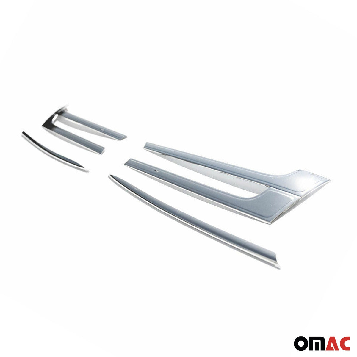 Kühlergrill Grillleisten für VW Caravelle T5 2010-2015 Edelstahl Satz Chrom 5x