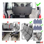 Schonbezüge Sitzbezüge für Renault Megan Clio Laguna Grau Vorne+Hinten 1+1+3