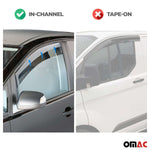 Windabweiser Regenabweiser für Ford Ranger 2006-2012 Dunkel Acryl 2tlg Namma Markt