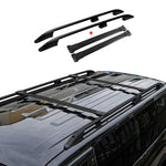 Dachreling + Dachträger für Ford Connect 2002-2014 Kurzer Aluminium Schwarz 4x