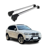 Dachträger Gepäckträger für BMW X3 F25 2010-2017 ABE Grundträger Alu Silber