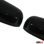 Spiegelkappen Spiegelabdeckung für Renault Megane 2004-2010 ABS Schwarz Glanz