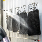 OMAC Gummi Fußmatten für Fiat Fullback Double Cab 2015-2019 Automatte Schwarz 4x