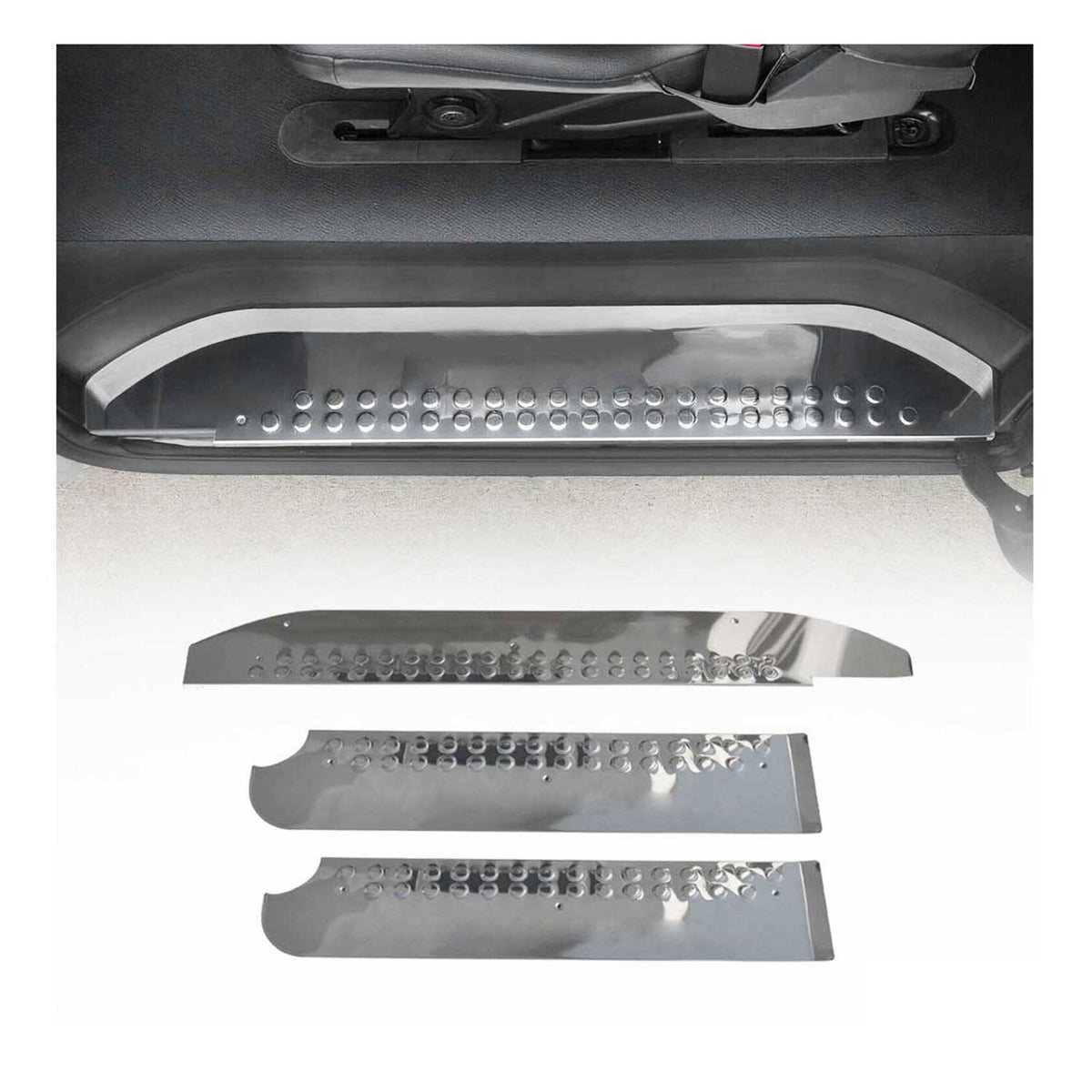 Chrom Einstiegsleisten Türschweller für Mercedes Viano W639 2003-2014 Edelstahl