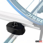 Fahrradträger Dachfahrradträger bis 17kg Aluminium Silber Fahrradhalter 2tlg