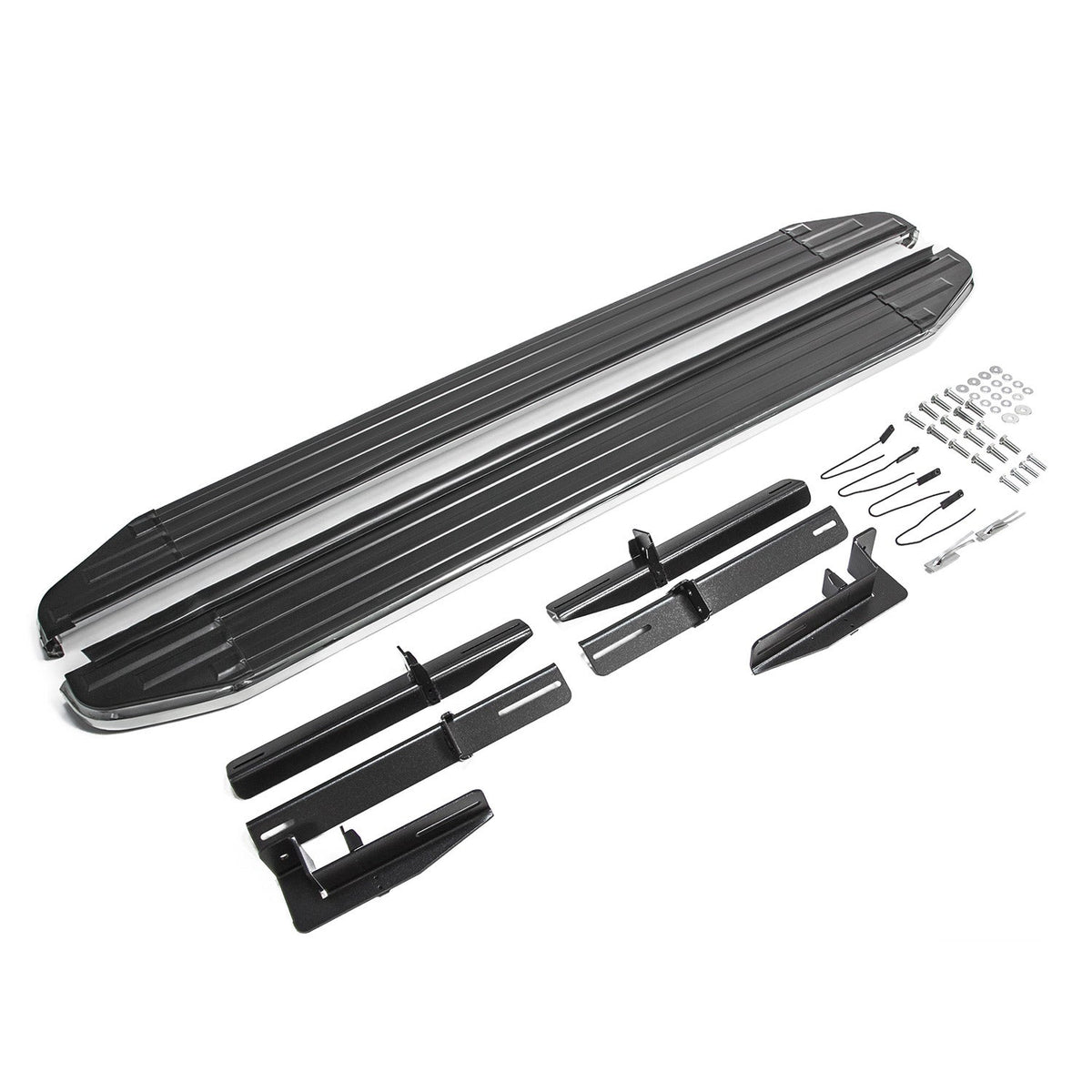 Trittbretter Seitenschweller für Nissan Navara 2005-2015 ABE Alu