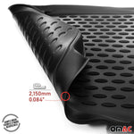 OMAC Gummi Fußmatten für BMW 4er Coupe Grand Coupe F32 F36 2013-2021 Schwarz 4x Namma Markt