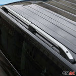 Dachreling Dachgepäckträger für Renault Kangoo 2008-2022 Kurzer Alu Grau Namma Markt