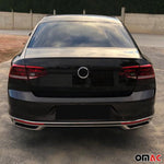 Stoßstangen Diffusor Auspuffrahmen für VW Passat B8,5 Stufenheck 2019-2023 Chrom
