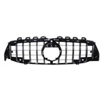 Kühlergrill Grill Frontgrill für Mercedes CLA C118 2019-2023 AMG GT Silber