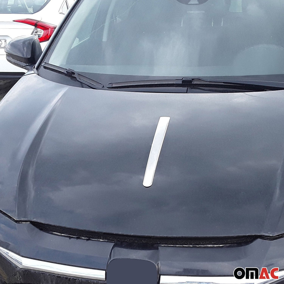 Motorhaube Chromleiste Frontleiste für Fiat Punto 199 2005-2018 Edelstahl Chrom