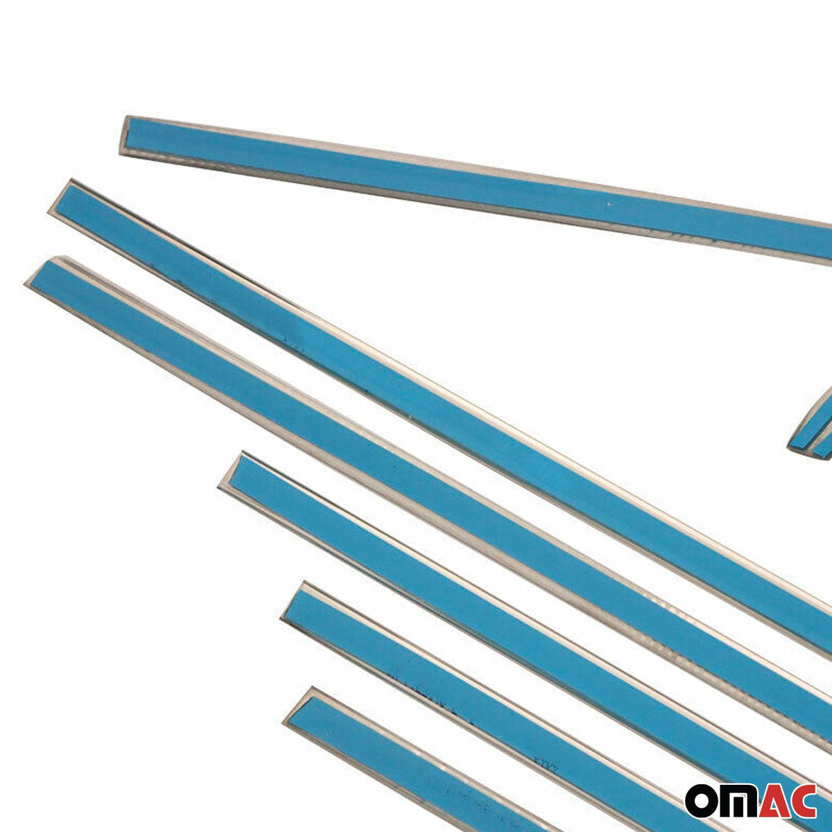 Fensterleisten Zierleisten für VW Caravelle T5 2003-2015 Kurzer Edelstahl 14tlg