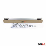 Aluminium Seitenschweller Trittbretter für Citroen Nemo 2008-2021 Silber 2tlg