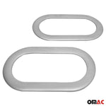Blinkerrahmen Seitenblinker für Seat Mii 2011-2021 Edelstahl Chrom 2x