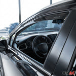 Windabweiser Regenabweiser für Suzuki S-Cross 2022-2026 Dunkel Acryl 4tlg