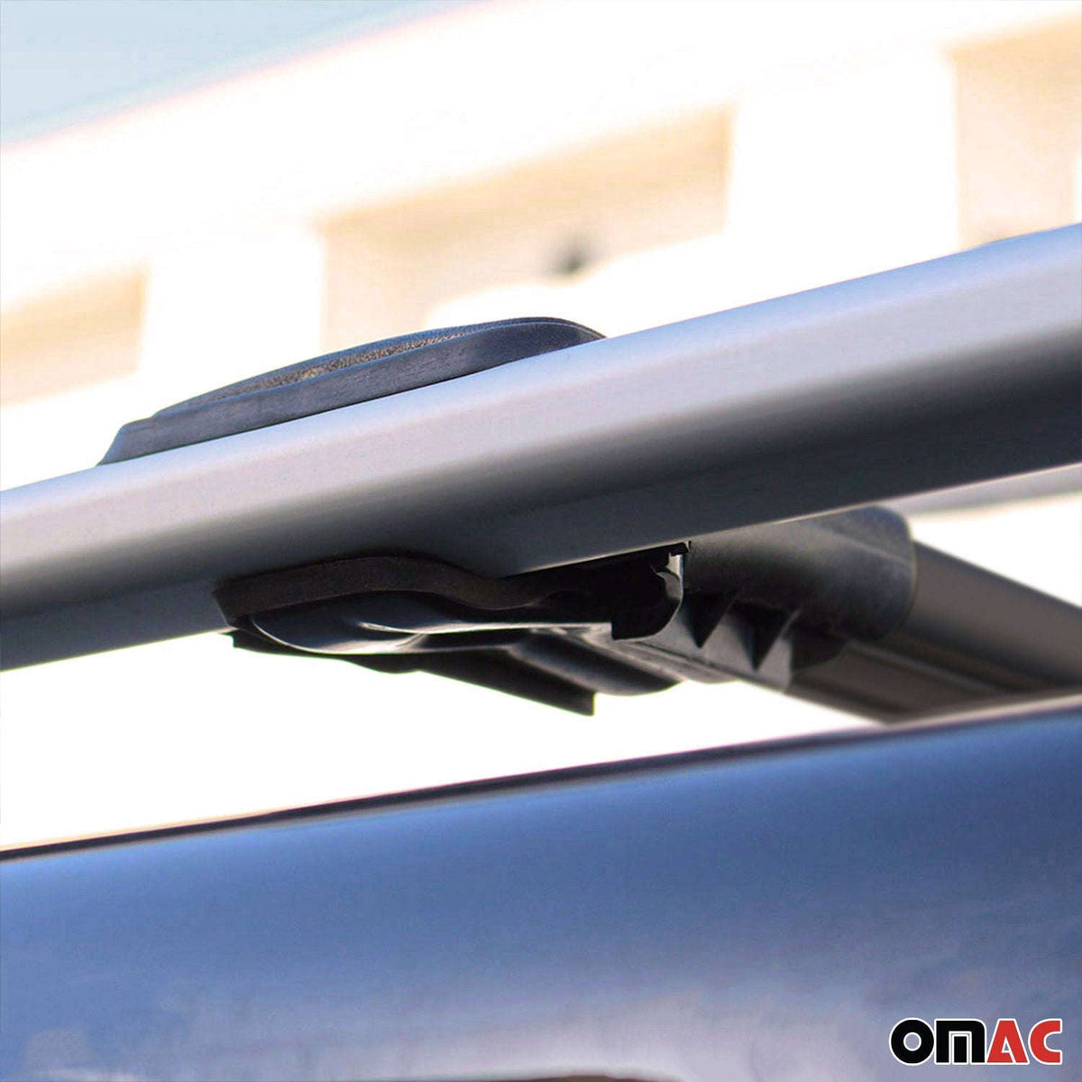 Dachträger Grundtäger für Mercedes Vito W638 1996-2003 75kg Alu Schwarz 2 tlg Namma Markt