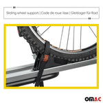 Menabo Fahrradträger 2 Fahrräder für BMW 3er E36 1990-2000 Alu Silber Schwarz