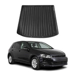 Kofferraumwanne Laderaumwanne für VW Golf 2013-2019 Variant Gummi TPE Schwarz