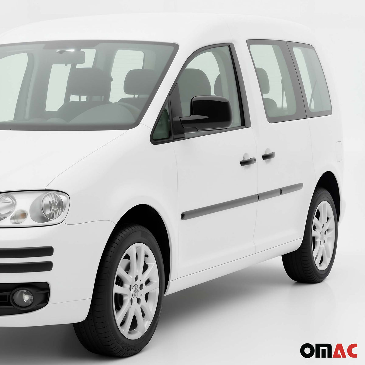 Türgriff Blende Türgriffkappen für VW Caddy IV 2015-2020 3-Tür Edelstahl Dunkel