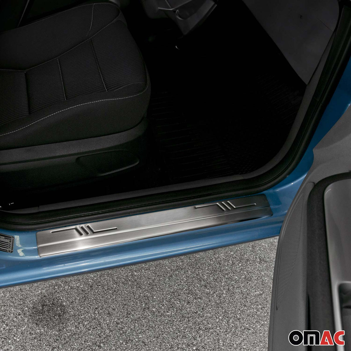 Einstiegsleisten Türschweller für Ford Focus II Edelstahl Chrom 4tlg