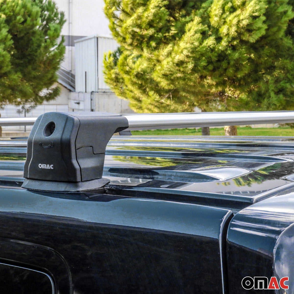 Dachträger Grundträger für VW Caddy V Maxi 2020-2026 75kg Aluminium Silber 3 tlg