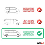 Ladekantenschutz für Toyota ProAce Verso 2016-2026 L3 dark chrom gebürstet