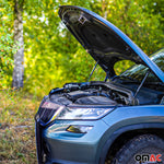 2x Motorhaubendämpfer Gasfeder Dämpfer für Ssangyong Kyron 2005-2014 Stahl