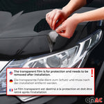 Sonnenblende Motorhaube Deflektor Set für Ford Transit 2006-2014 Acryl 2tlg