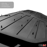 Fußmatten Gummimatten Matte Für Nissan Kicks Gummi Universal Schwarz