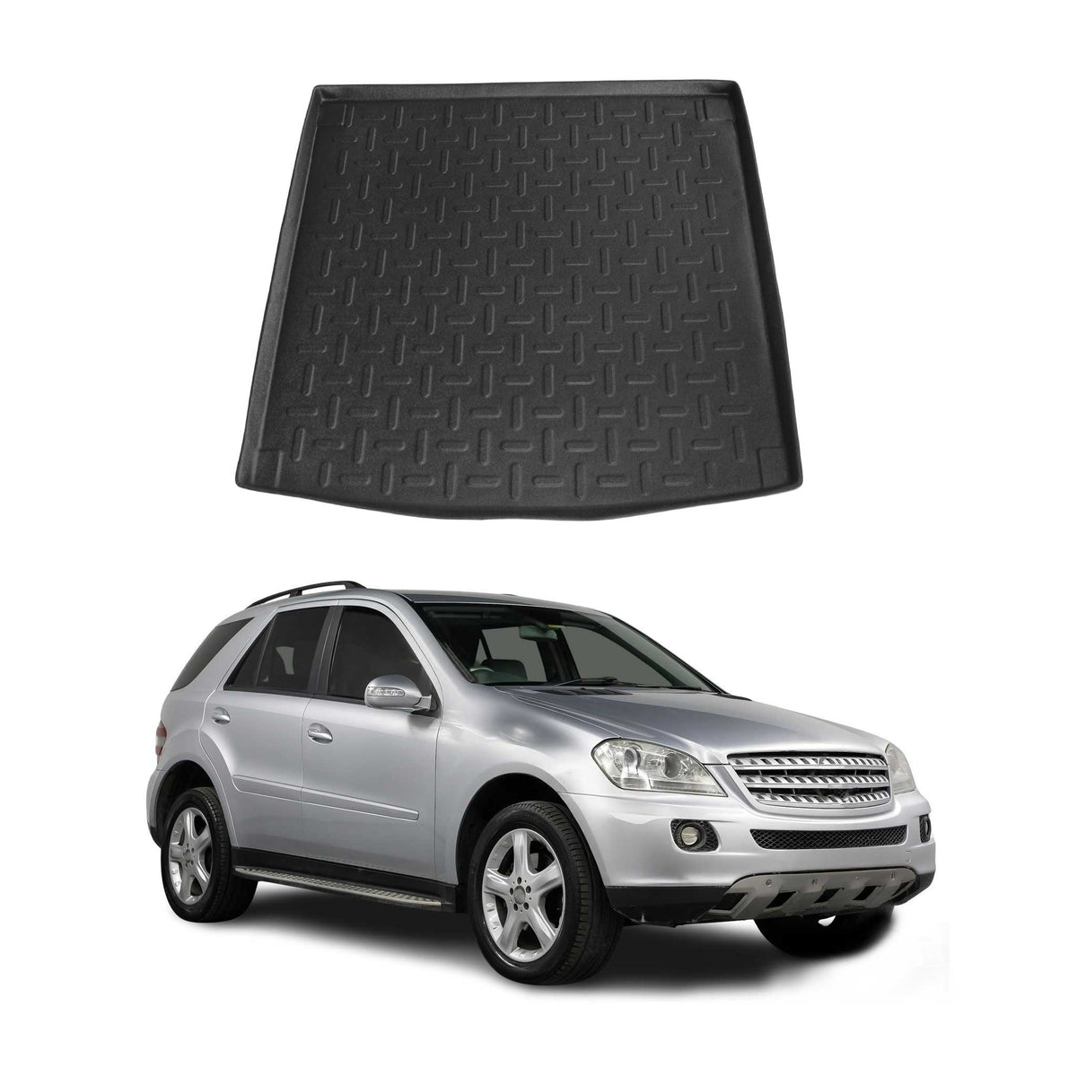 Kofferraumwanne Laderaumwanne für Mercedes M-Klasse W164 2006-2008 Gummi TPE