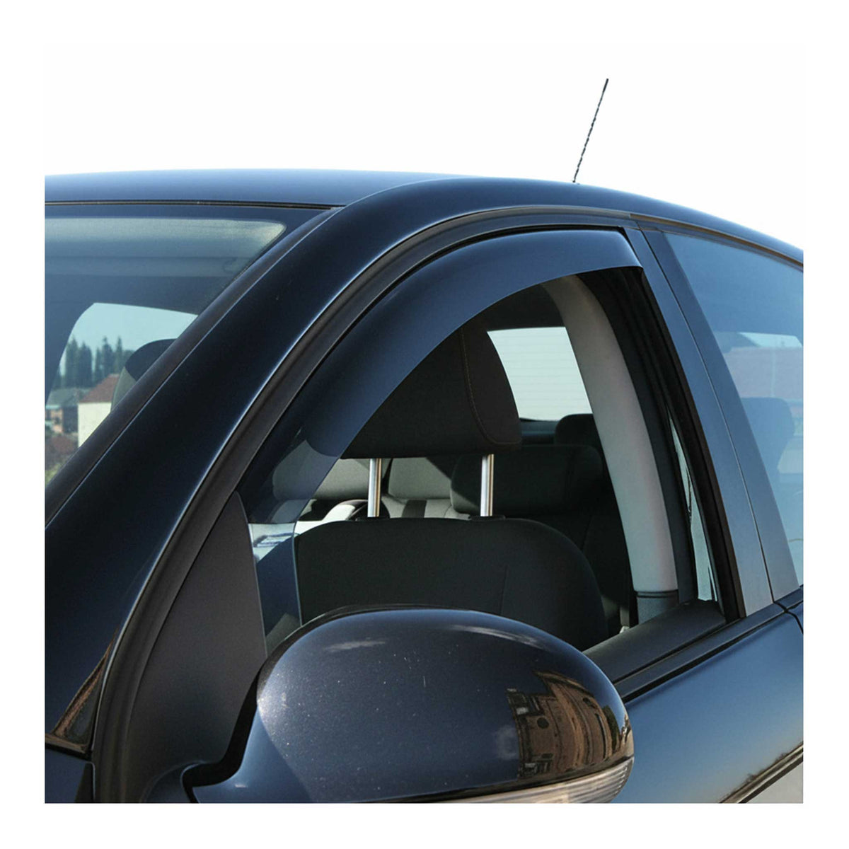 Windabweiser Regenabweiser für Mazda 3 2009-2014 5tür Dunkel Acryl 2tlg