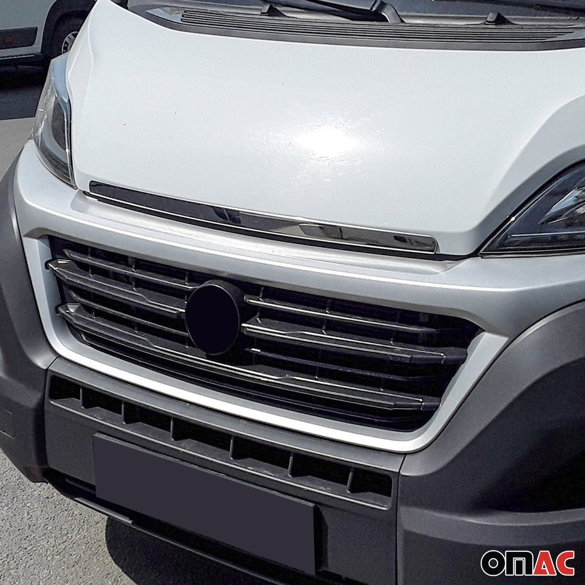 Motorhaube Chromleiste Frontleiste für Peugeot Boxer 2006-2014 Edelstahl Chrom