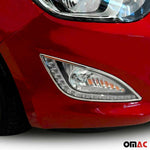 Nebelscheinwerfer Rahmen Umrandung für Hyundai i20 Facelift 2012-2014 Chrom 2x Namma Markt